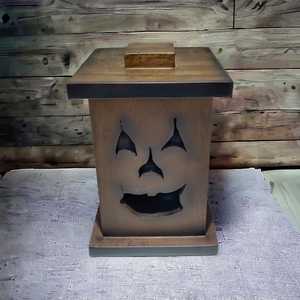 Candelabros de madera tallados a mano antiguos personalizados, diseño creativo de linterna Vintage de lujo para la decoración navideña del hogar - Product Image 6