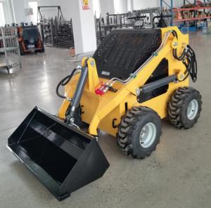 Mini chargeuse sur chenilles diesel, équipement de construction lourd, roulement de qualité supérieure, boîte de vitesses d'occasion - Product Image 6