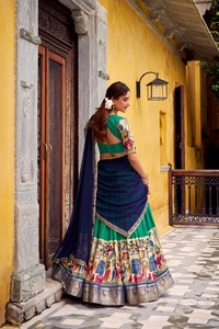Designer indien Lahenga Choli Wedding Wear Women Wear Girls Wear Indian Lehanga Elegant Lehenga Choli - Product Image 5