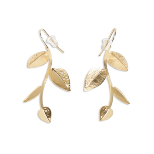 CUCOCUCA YXQ E229 Eleva il tuo stile Orecchini pendenti minimalisti in acciaio inossidabile placcato oro, ideali per il look primavera/estate - Product Image 2