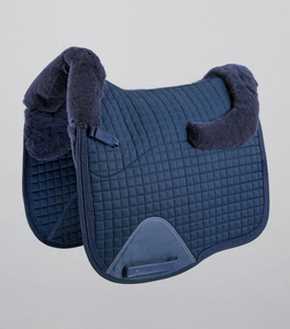 Selle anglaise matelassée douce et confortable, en coton de qualité supérieure, durable, personnalisée, selle d'équitation, selle sur mesure - Product Image 4