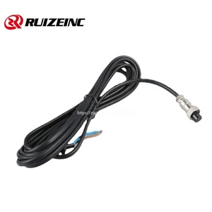Produsen disesuaikan 2-Core mobil Trailer dua inti steker kabel listrik penerbangan - Product Image 3