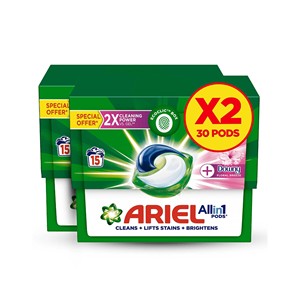 Para cápsulas de detergente líquido de lavado de color todo en uno tabletas/cápsulas 108 lavados (54X2) 80% para ingredientes - Product Image 5