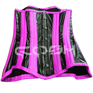 Cinturón Gótico de Cuero Vacuno Negro Transpirable con Remaches, Alta Compresión, Doble Varilla de Acero, para Entrenamiento de Cintura, Ropa de Club - Product Image 4