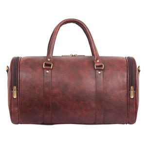 Bolso de Viaje Deportivo de Cuero Genuino Crazy Horse Retro para Hombre 2025, Bolso de Hombro de Lujo, Bolso de Mensajero, Bolso de Mano Vintage con Cremallera Más Vendido - Product Image 5