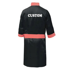2025 meilleure vente de haute qualité pleine longueur Robe de boxe Logo personnalisé vêtements d'entraînement capuche OEM équipement d'arts martiaux - Product Image 2