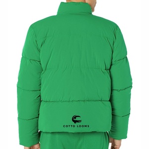 OEM ODM chaqueta acolchada de moda con capucha cálida personalizada para hombre ligero de moda recortada Premium 2025 nueva llegada prendas de vestir exteriores - Product Image 4