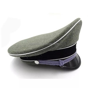 Gorro negro de lana personalizado de alta calidad, nuevo diseño elegante con logotipo bordado, accesorio de uniforme de calidad, fiestas de uso diario para adultos - Product Image 3