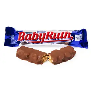아기 루스 초콜릿 땅콩 진한 베이지 누가 재미있는 크기 개별적으로 포장 된 캔디 바 어린이를위한 훌륭한 발렌타인 데이 선물 3