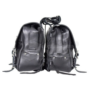 Sacs de selle en cuir en gros fabriqués au Pakistan Sacs de selle en cuir en matériau durable de haute qualité - Product Image 3