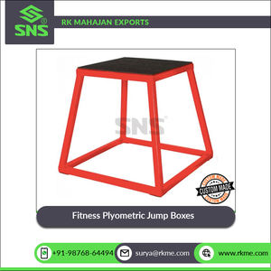 Venta al por mayor de calidad óptima, cajas de salto pliométricas de 12 "de altura para entrenamiento de fuerza y resistencia del fabricante indio - Product Image 3