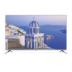 47-Inch Full HD Smart LED TV with Wi-Fi Android TV System 120Hz Refresh Rate Black Silver - Product Image 2