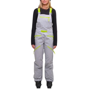 Bavoirs de ski imperméables pour femmes pantalons de neige isolés personnalisés avec marque privée et impression de logo pour les sports de plein air d'hiver - Product Image 1