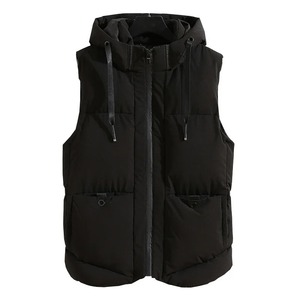 Chalecos de hombre, chaqueta para Otoño Invierno, chaleco con capucha, grueso, cálido, cómodo, ropa de hombre de talla grande - Product Image 1