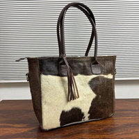Bolsos de Moda de Cuero Vacuno para Mujer, Estilo Nuevo, Precio Razonable, Bolsos de Mano de Cuero Vacuno Genuino al por Mayor para Chicas