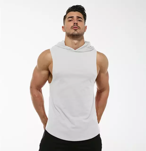 Débardeur de sport pour homme, Logo personnalisé, Fitness, Stringer - Product Image 3