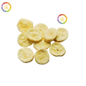 Bocadillo de fruta crujiente dulce de plátano liofilizado de Vietnam Producción directa de fábrica OEM Exportación a granel al por mayor - Product Image 2