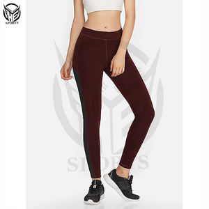Spandex yoga mujer leggings sin costuras Fitness outfit mujer personalizado yoga pantalones contorno yoga legging sin costuras - Product Image 5
