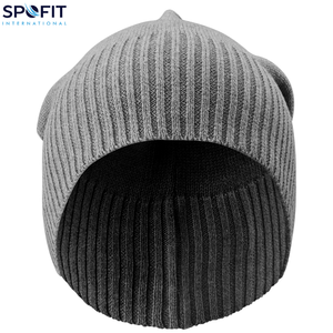 2025 Pakistan Manufacture Latest Style Jacquard Beanie Hats Solid Plain Color Custom Logo Adult Beanie Hats - Product Image 5
