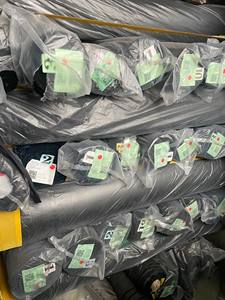 Tela de Poliéster 100% Ecológica, de Secado Rápido, Resistente a las Arrugas, Cortavientos, Transpirable, de Peso Medio, Tejido de Punto, Color Gris, para - Product Image 2