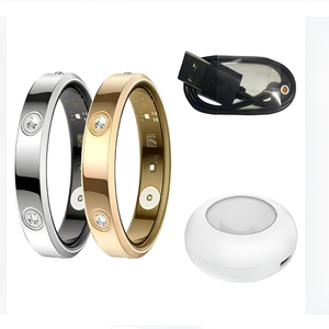 Smart <b>Ring</b> Fitness Tracker Continuous Heart Rate Sleep Monitor App Control 5-10 Days <b>Battery</b> Health <b>Ring</b> - Product Image 1