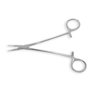 Instrumento médico Crile Soporte de aguja de acero inoxidable Cirugía general recta 13cm 15cm 18cm Certificado CE Etiqueta privada OEM - Product Image 1