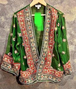 Đầm Maxi Trang Trí Boho Đẹp Đầm Maxi Kaftan Bohemian Đính Cườm Tay Đầm Maxi Thêu Vàng Dạ Hội Đính Cườm Lưng - Product Image 3