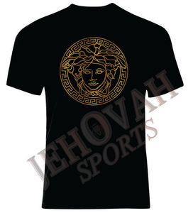 Camiseta de Hombre de Diseño Nuevo, Personalizada, Cuello Redondo, Manga Corta, Tela de Lona, Secado Rápido, Transpirable, Informal, en Venta - Product Image 1