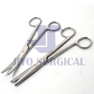 Juego de tijeras Mayo Tijeras quirúrgicas de acero inoxidable de alta calidad (rectas y curvas) para cortar tejidos en medicina - Product Image 2