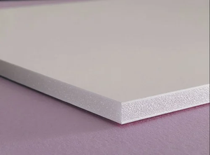 Feuille de mousse plastique PVC haute densité rigide blanc/noir extrude (Pima) - Product Image 3