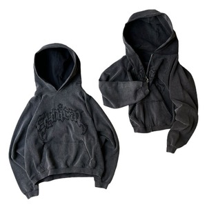 Sweat à capuche surdimensionné pour hommes personnalisé vierge poids lourd 100 coton goutte épaule Boxy Fit sweat à capuche court de haute qualité - Product Image 3