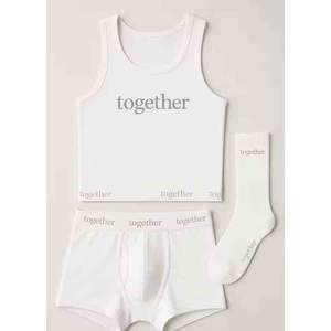 เสื้อกล้ามแฟชั่น2026ถักแบบลำลองสองชิ้นใส่ได้ทั้งชายและหญิงเสื้อแขนกุดพิมพ์ลายเสื้อกล้ามและชุดชั้นใน - Product Image 2