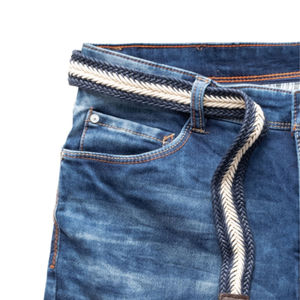 กางเกงขาสั้นผ้าเดนิมเอวกลางของผู้ชายกางเกงขาสั้นสไตล์ลำลองผ้า100% แบบสั่งทำ2025ใหม่ - Product Image 3