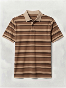 Camiseta Polo de Manga Corta para Hombre, Informal, de Venta Caliente, Nuevo Diseño, Logotipo Personalizado, Color Sólido, Transpirable, de Secado Rápido y Ecológica - Product Image 5