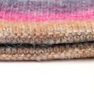 Gorro de invierno con diseño de logotipo personalizado transpirable cálido Unisex Streetwear Knit Beanie sombreros al por mayor - Product Image 2