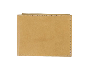 New Men's Genuine Leather <b>Wallet</b> <b>RFID</b> <b>Protection</b> Vintage Style Open Closure Letter Decoration Short Length - Product Image 3
