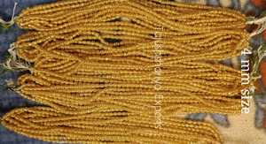 Wholesale Gilded Gold Plated Glass <b>Beads</b> Bulk 4mm Smooth Round Spacer <b>Beads</b> Box for Professional Jewelry Designers - Product Image 4