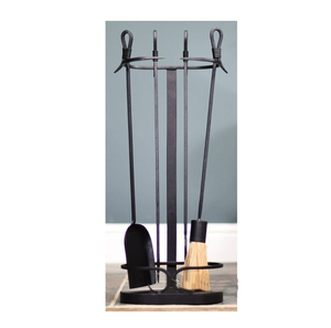 Custom Size Large <b>Fireplace</b> Companion <b>Tool</b> Set Decorative Fire Place <b>Tools</b> Kit Sets 5 Piece <b>Fireplace</b> <b>Tool</b> Set with Stand - Product Image 1
