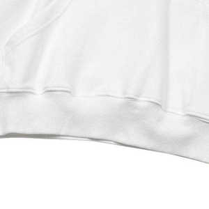 Sudadera con Capucha Personalizada de Alta Calidad para Hombre, Bordada con Pedrería, Corte Regular, 100% Algodón, Ropa de Calle Térmica de Invierno, 2 Piezas - Product Image 4