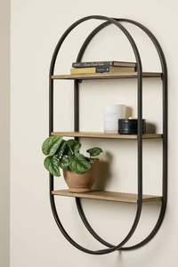 Reliable Manufacturer Premium Quality Iron Wall Hanging <b>Shelves</b> For Luxury Home <b>Storage</b> Collection Featuring Strong - Product Image 4