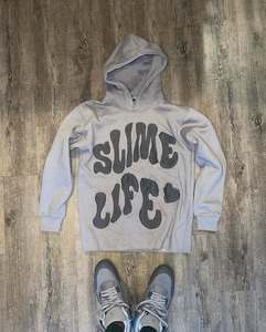 Custom Luxury Oversized Men's Sweatpants Hoodie Set Washed Straight Streetwear Tracksuits Print Winter Custom Crop Jogger Stack - Product Image 5