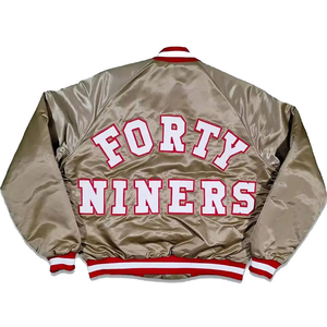 2025 chaqueta de bombardero impermeable de poliéster 100% de alta calidad con logotipo personalizado estilo callejero con diseño propio chaqueta universitaria de satén para hombres - Product Image 2