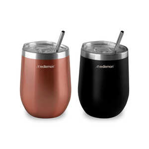 Ensemble de thermos à café de style américain de 14 oz, tasse thermique au design moderne avec poignée, bouteille d'eau avec couvercle à poignée, vaisselle parfaite - Product Image 1