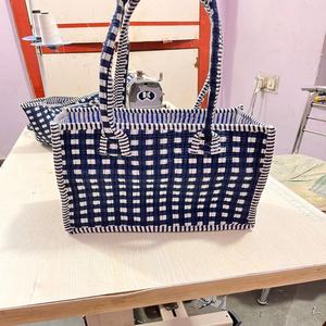 Custom made Handmade Quilted Cotton Tote Bag Lightweight & Reusable. Ideal for office and gifting - Product Image 4