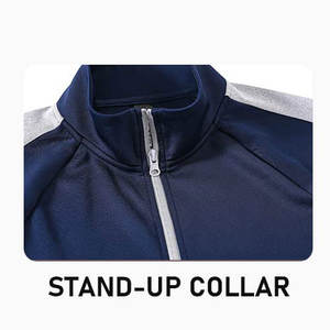 Conjunto Deportivo Clásico para Hombre, Transpirable, de Poliéster/Algodón, para Invierno, con Sudadera de Manga Larga y Pantalones - Product Image 3