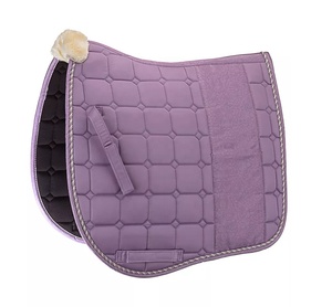 Almohadilla de sillín de diseño personalizado, diseño colorido de tela, doma de tela para saltar y todo uso, almohadilla para caballo - Product Image 1