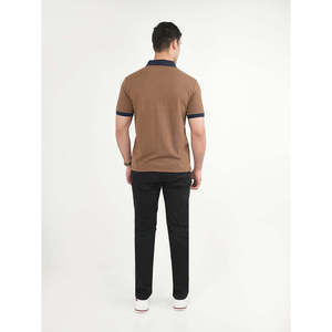 เสื้อโปโล AIRELL Unze London Summer Slim Fit ผ้าถักคุณภาพสูง ปักลายสีพื้น ไซส์ใหญ่พิเศษ ถึง 6XL - Product Image 4