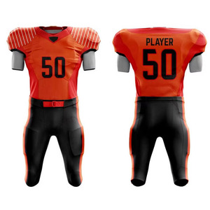 Conjunto de camisetas de fútbol americano personalizable, diseño sublimado, uniforme de entrenamiento, camisetas de fútbol de tamaño XL - Product Image 3