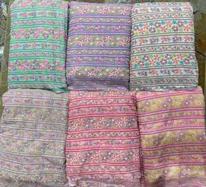 Schiffli Stickstoff mit individuellem Positions druck Modisches besticktes und bedrucktes Textil für Damen bekleidung, Tuniken - Product Image 2