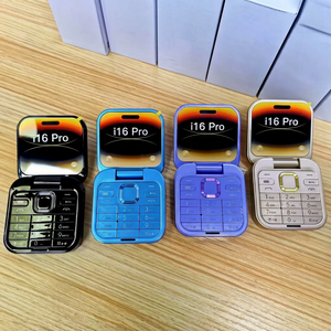 Teléfono Móvil Ipro I16 Pro Flip de Primera Calidad al por Mayor, Teléfono con Doble SIM GSM de 1.77 Pulgadas con Puerto de Carga Tipo C - Product Image 2